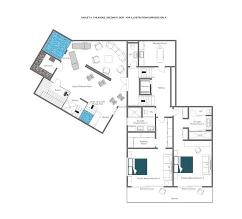 Chalet Mckinley Zermatt Floor Plan 2